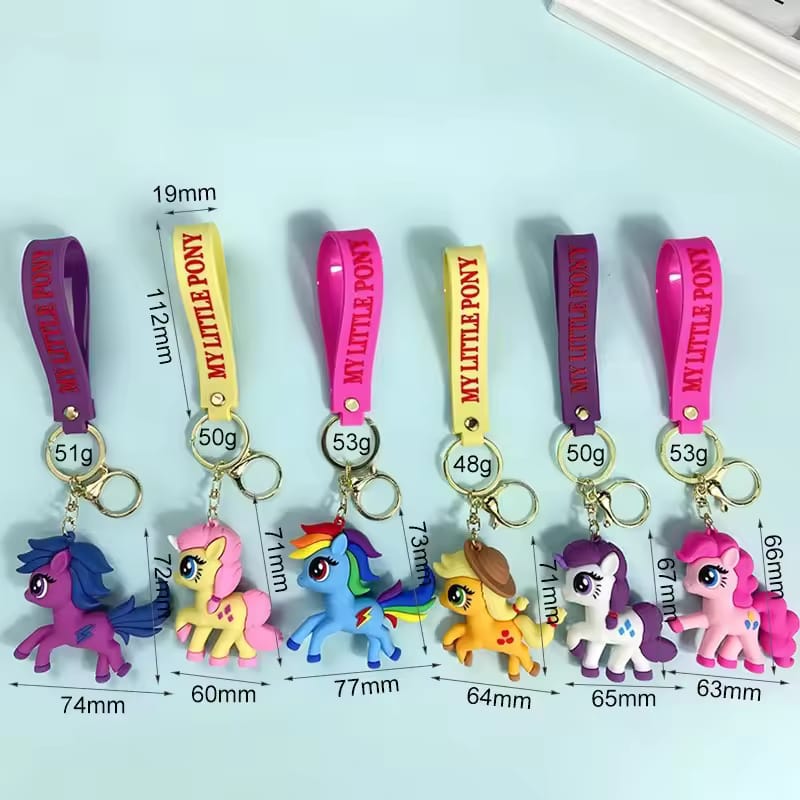 Mlp Key Rings My Little Pony - Key Ring (Pink) - STATIONERYSTUDIO