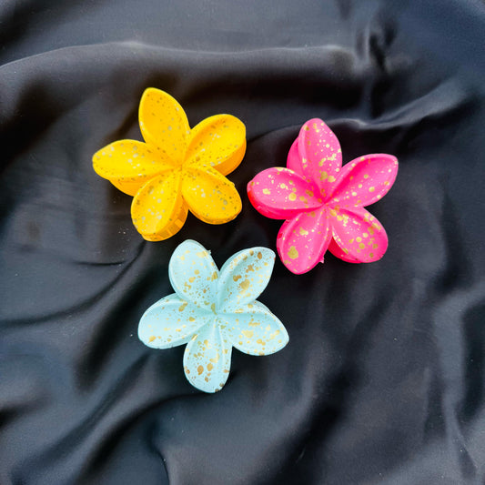 Gold Sprinkled Lotus - Set of 3