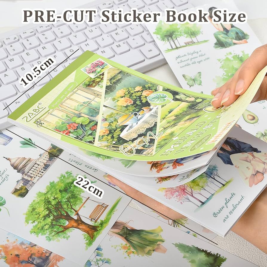 ZABC Pre Cut - Sticker Book