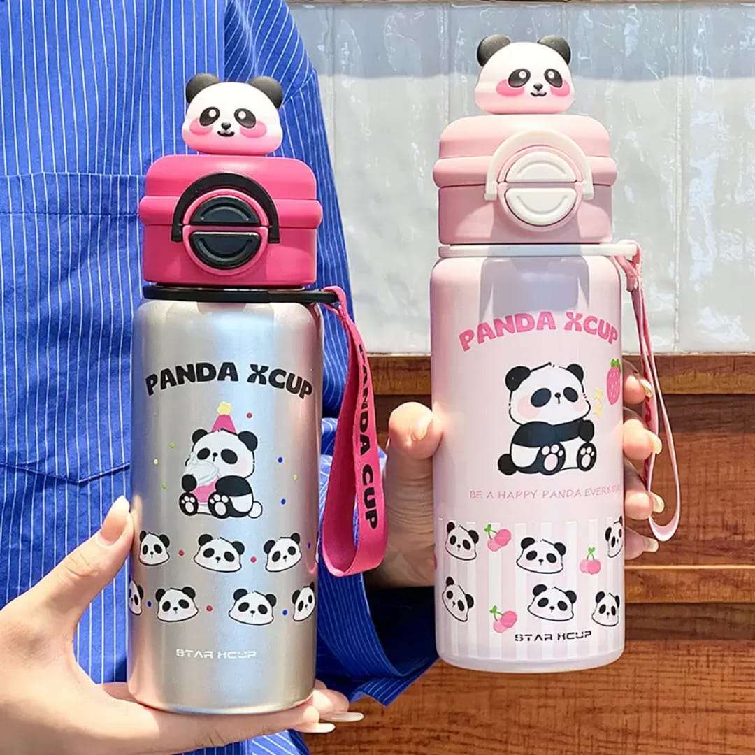 Pookie panda dual sip - water bottle