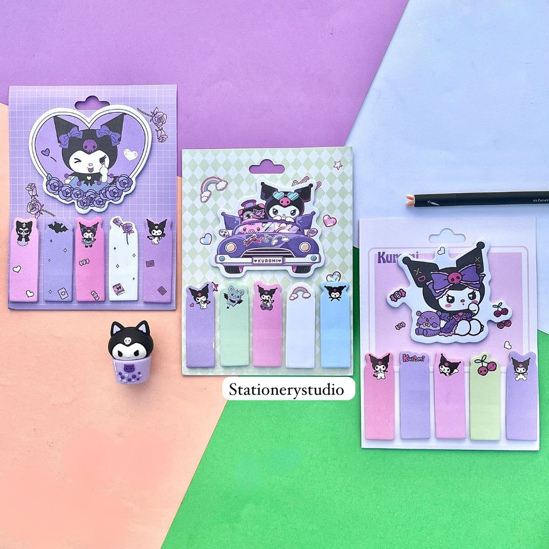 Kuromi Memo Pad - Sticky Note