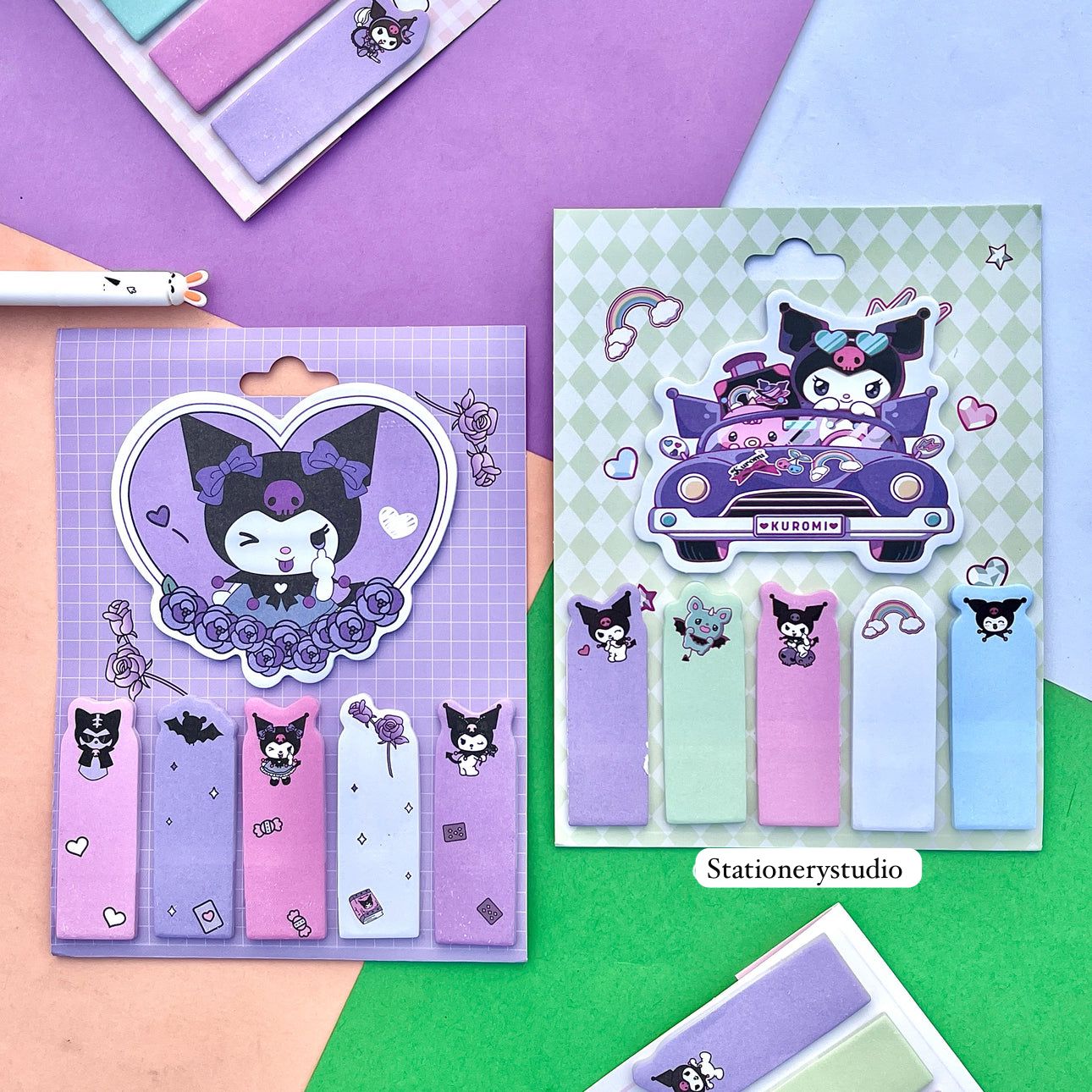 Kuromi Memo Pad - Sticky Note