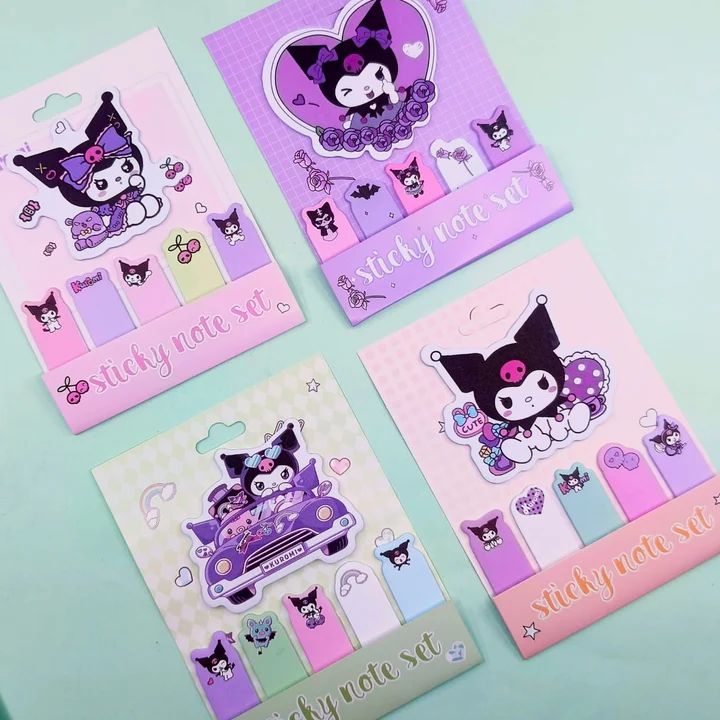 Kuromi Memo Pad - Sticky Note