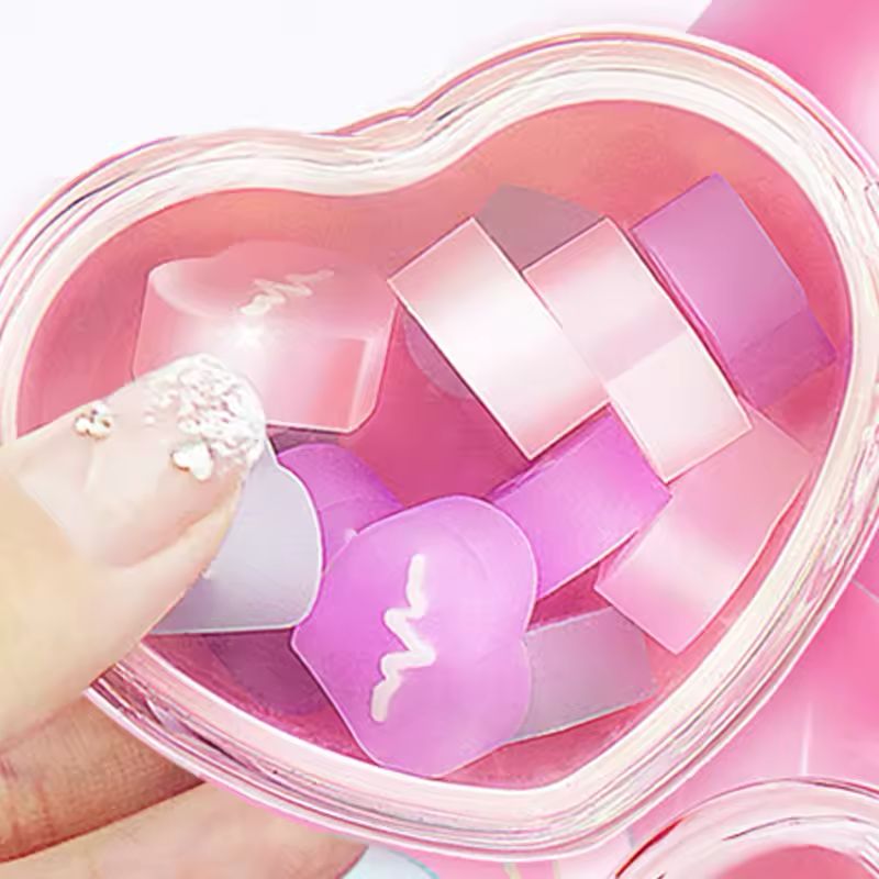 Heart Box Magical Heart - Eraser Set Of 12