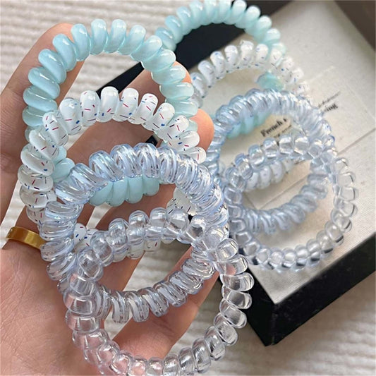 Blue Pastel Colors - Hair Tie Set of 4
