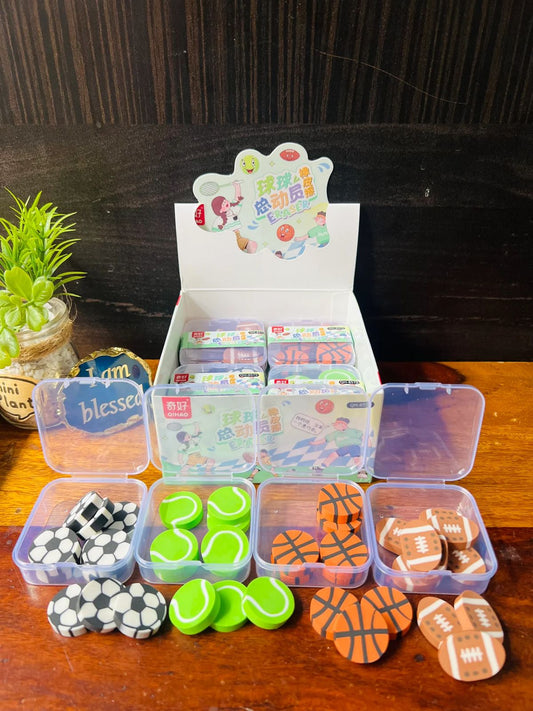 Ball Eraser - Set of 10