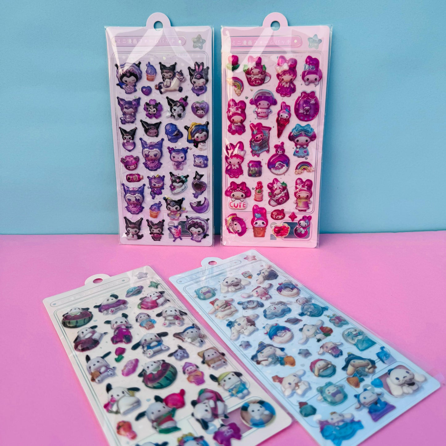 Kuromi 3d - Stickers