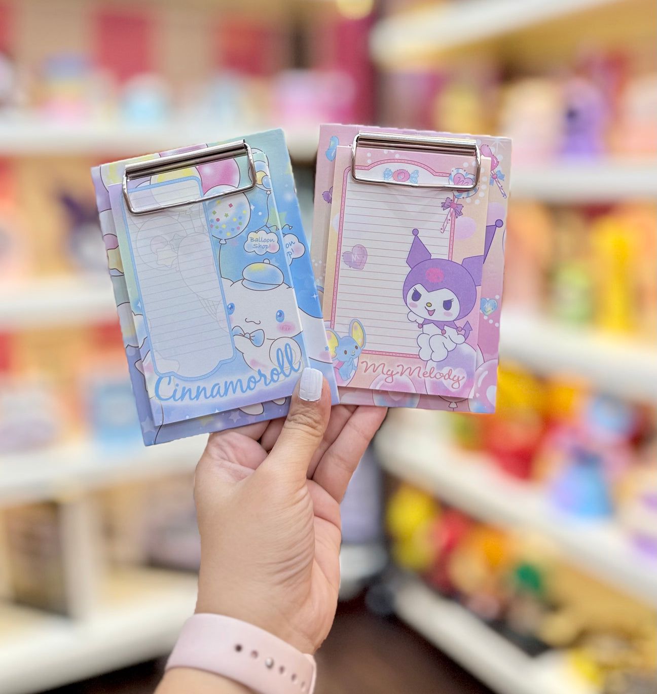 Kuromi - Clipboard Notepad Set