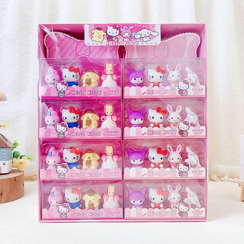 Sanrio Eraser - Set Of 4