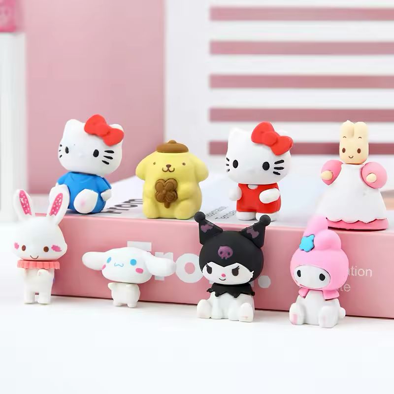 Sanrio Eraser - Set Of 4