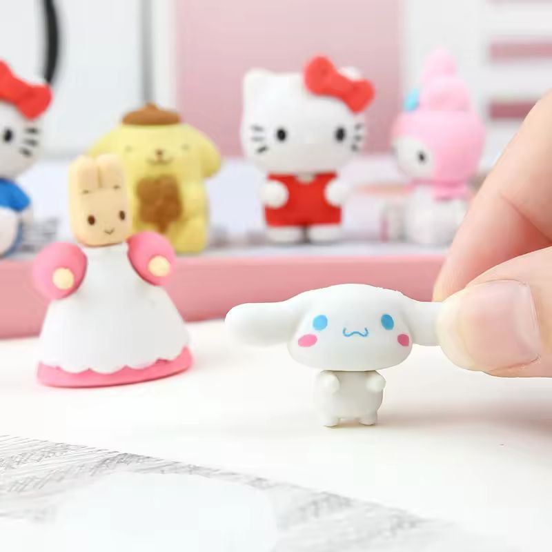 Sanrio Eraser - Set Of 4