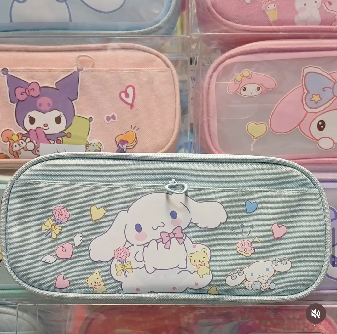 Cinnamoroll Zipper Large Capacity - Pouch