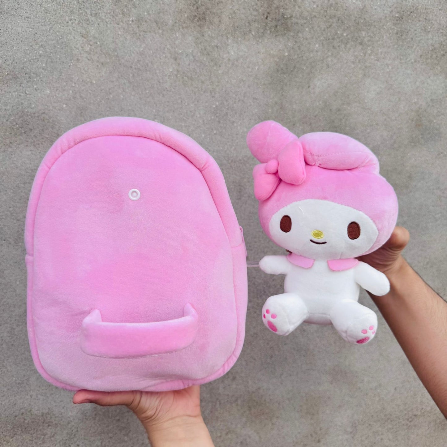 My Melody Plushie Toy - Bag Pack