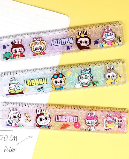 Labubu Glitter Water - Ruler