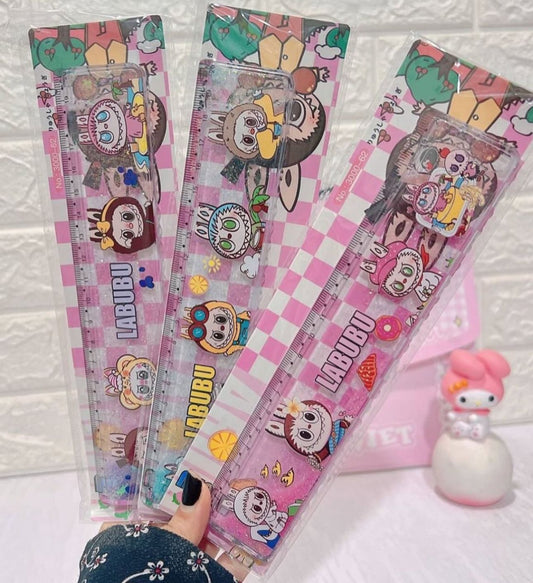 Labubu Glitter Water - Ruler