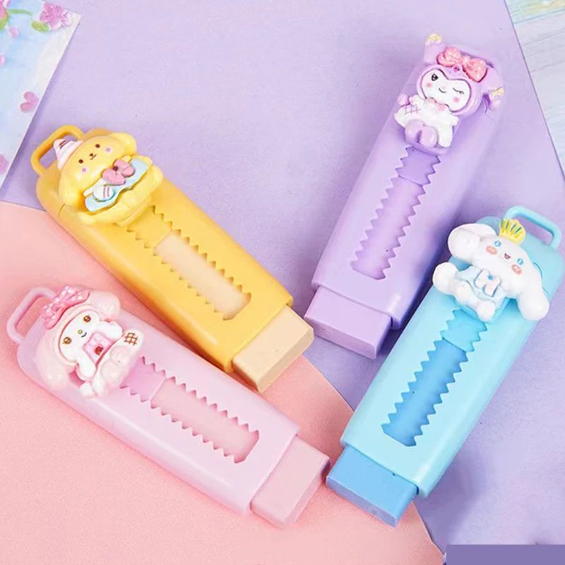 Kuromi Cutter Shaped - Large Eraser