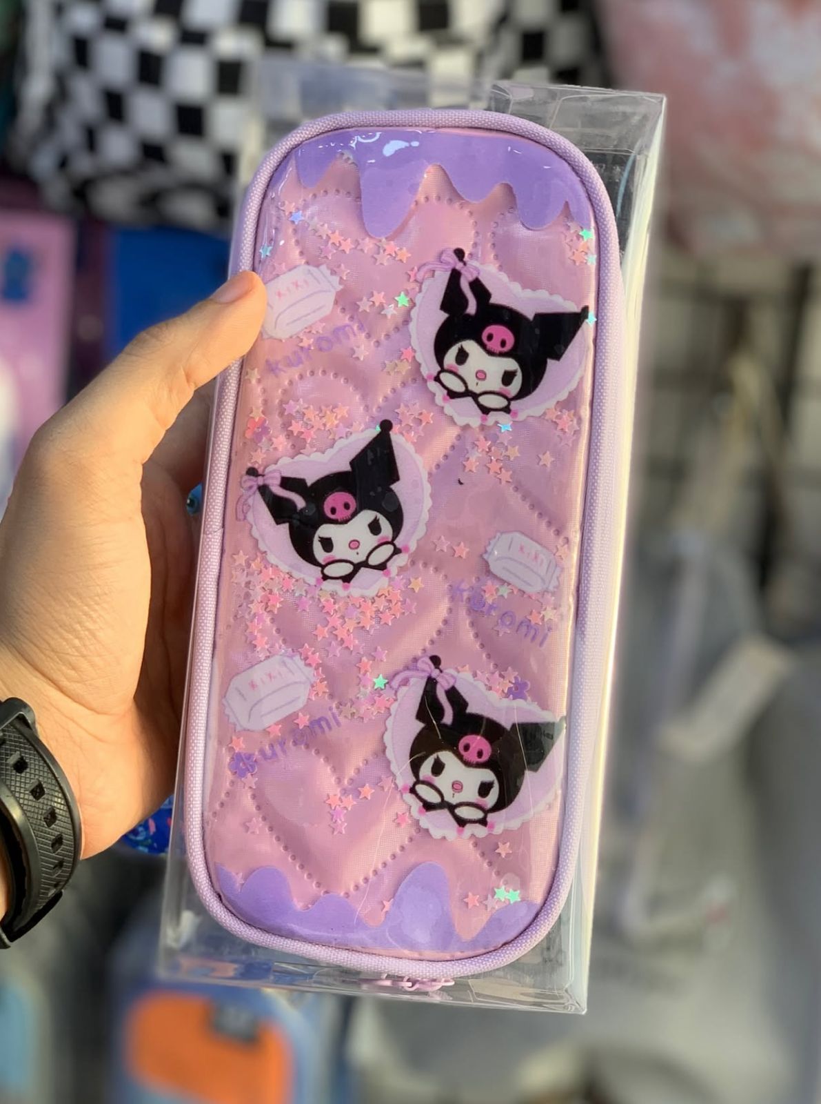 Kuromi Starry Large Compacity - Pouch