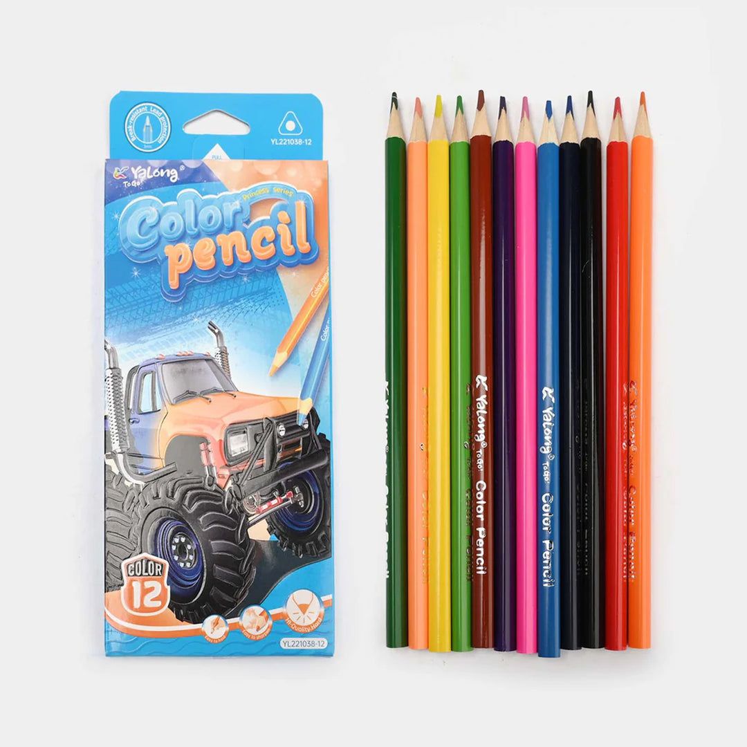 Yalong Boys Color Pencils - Set of 12