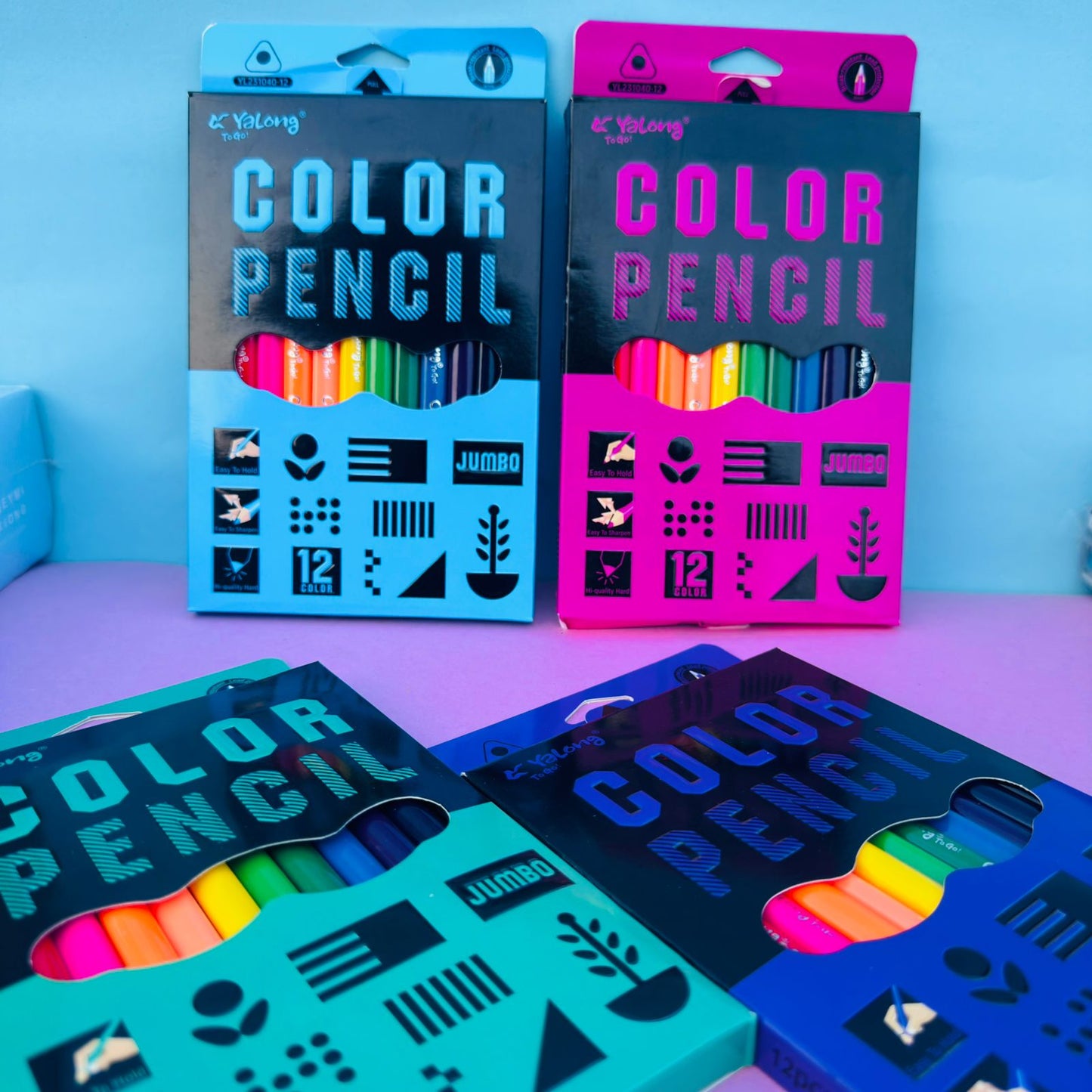 Yalong Jambo Pencil Colors - Set of 12