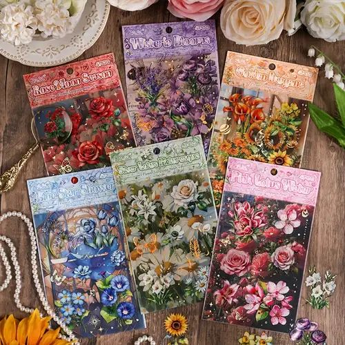 Floral Sticker Sheets