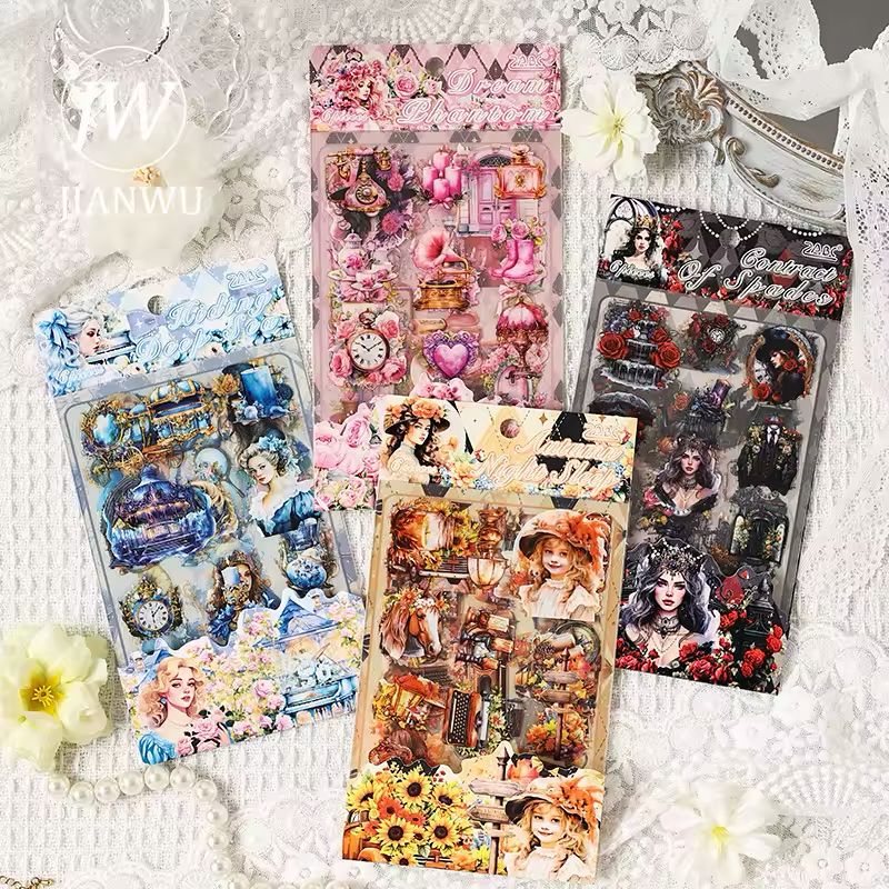 Retro Sticker Sheets