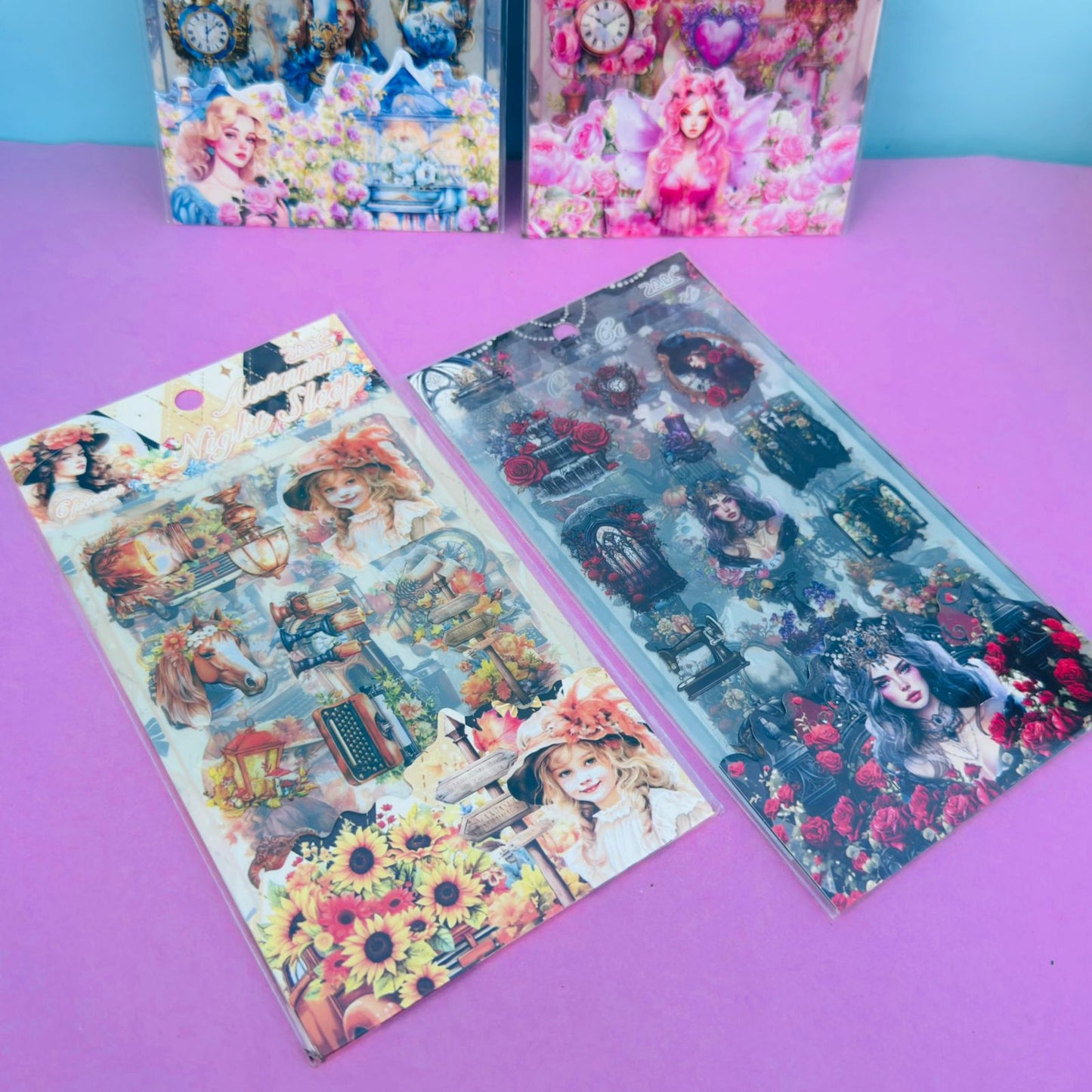 Retro Sticker Sheets