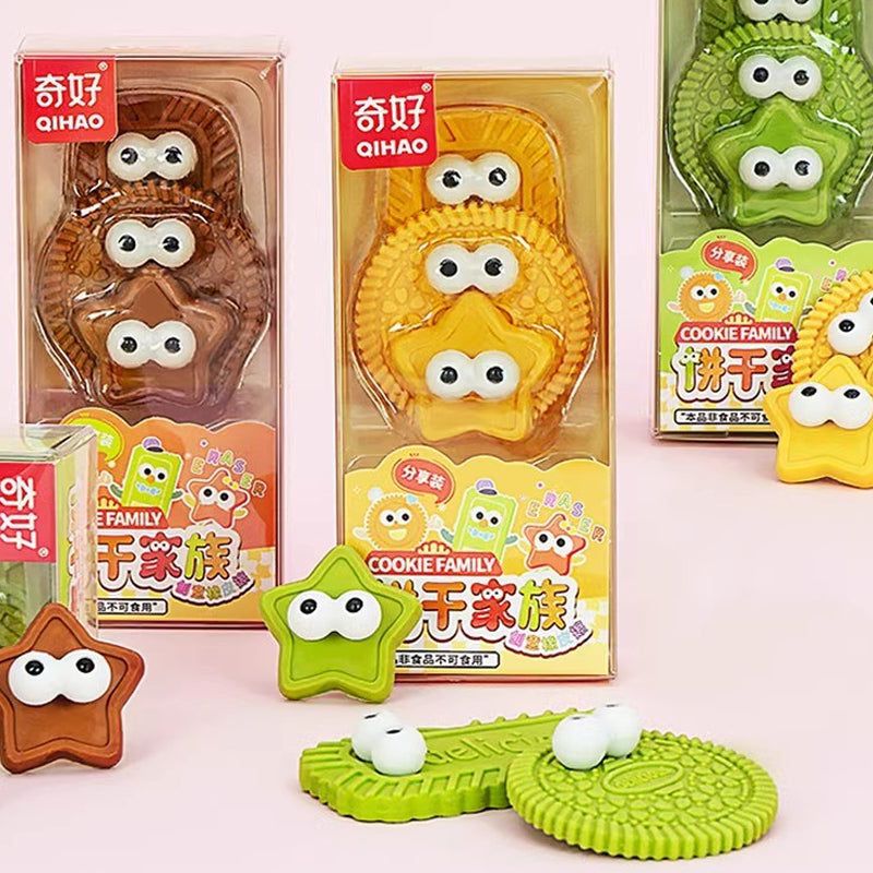 Cookie Family Eraser