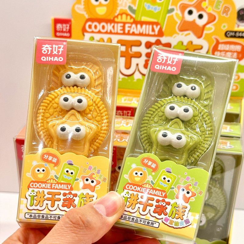 Cookie Family Eraser