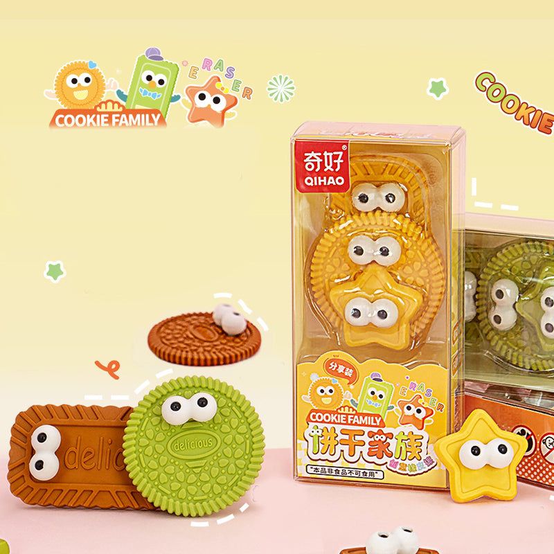 Cookie Family Eraser