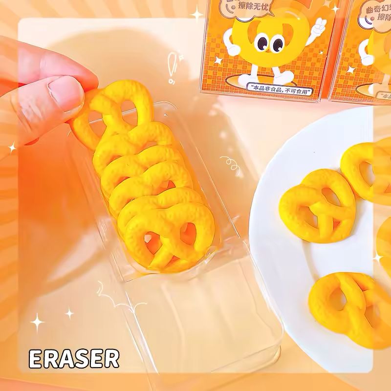 Fun Cookie Eraser - Pack of 6