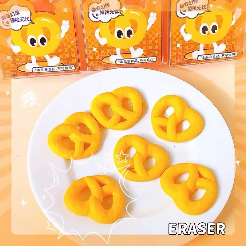 Fun Cookie Eraser - Pack of 6
