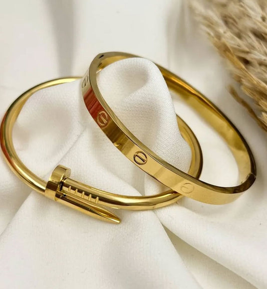 Love and Nail Bangle - Stack