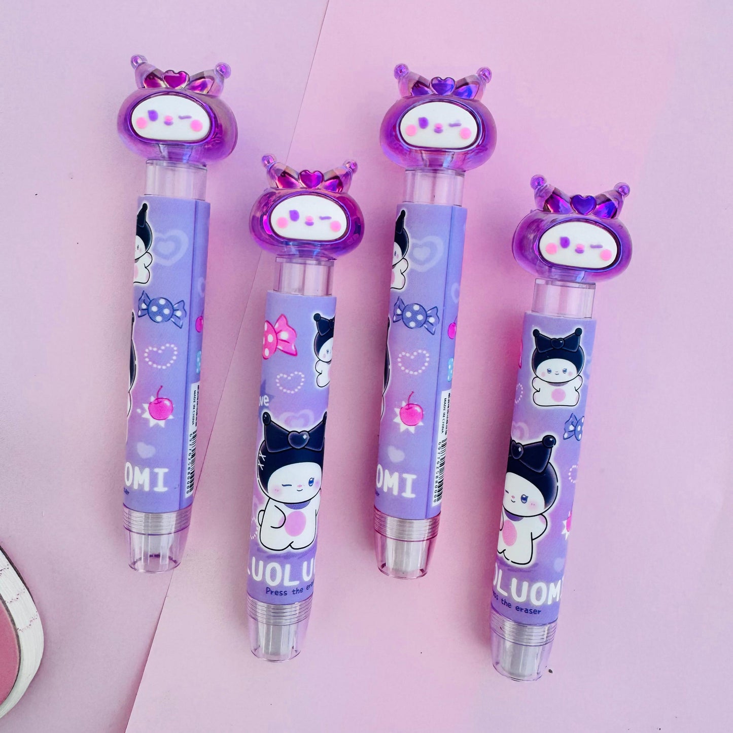 Kuromi Crystal Press - Eraser