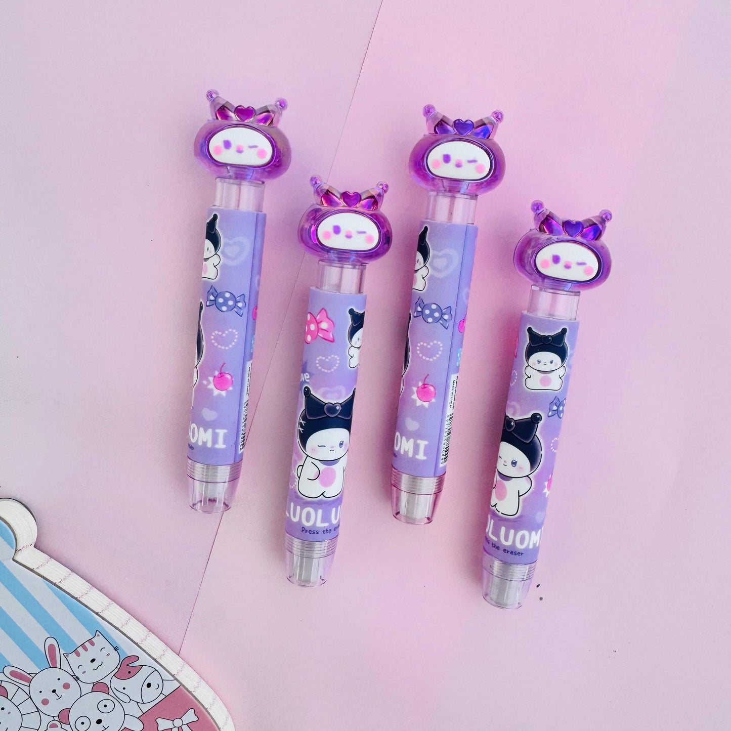 Kuromi Crystal Press - Eraser