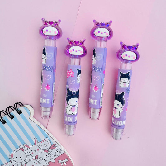 Kuromi Crystal Press - Eraser