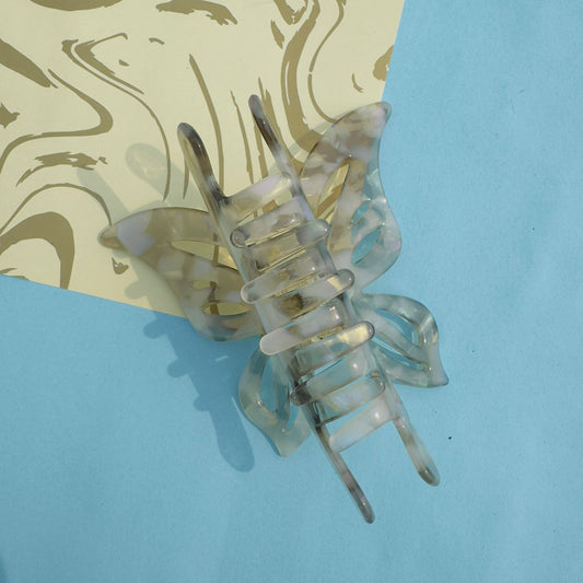 Marble Sheet Butterfly - Hair Claw