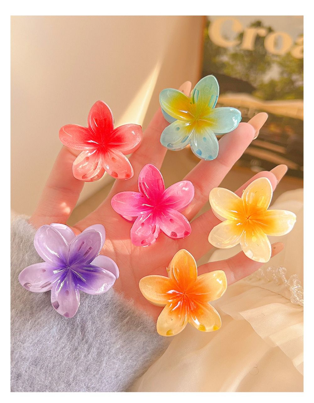 Lotus Flower - Clips (Small)