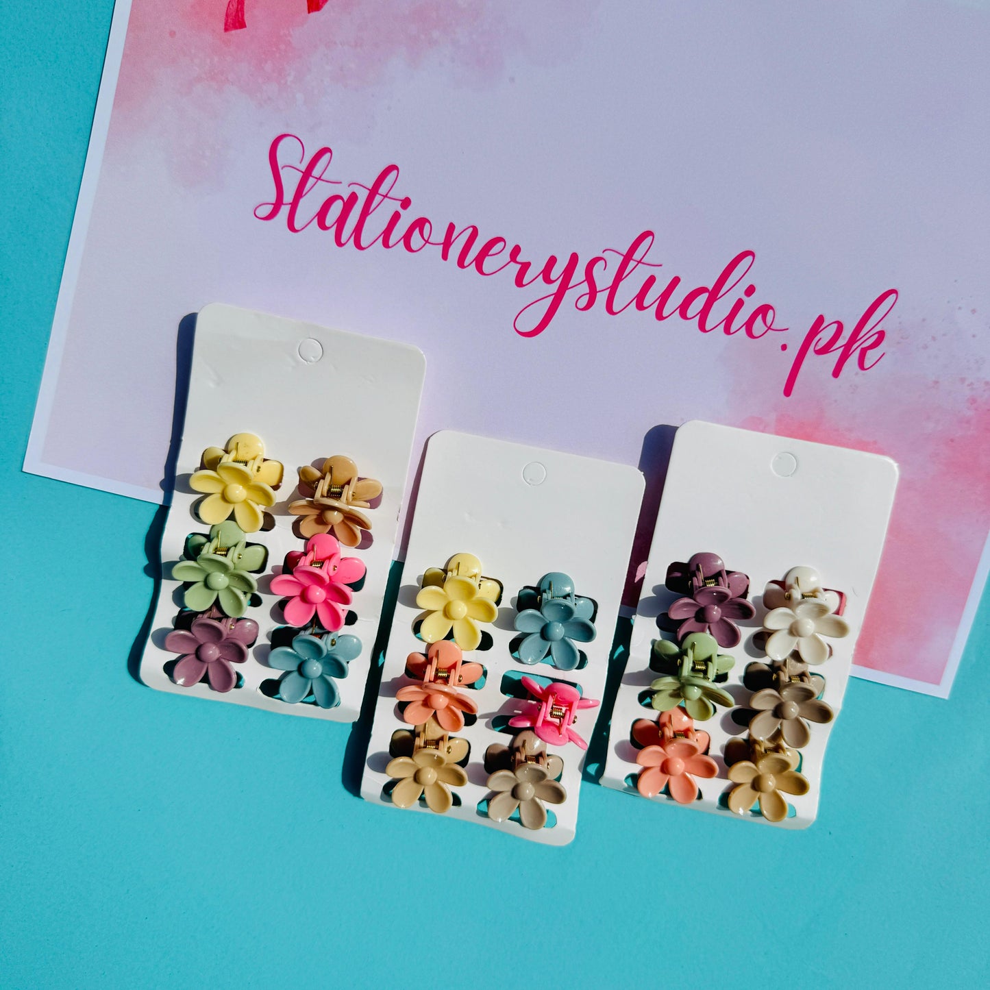 Pastel Flower Minis - Set of 6