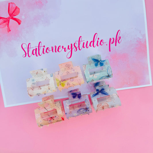 Aesthetic Butterfly Sheet - Hair Claw