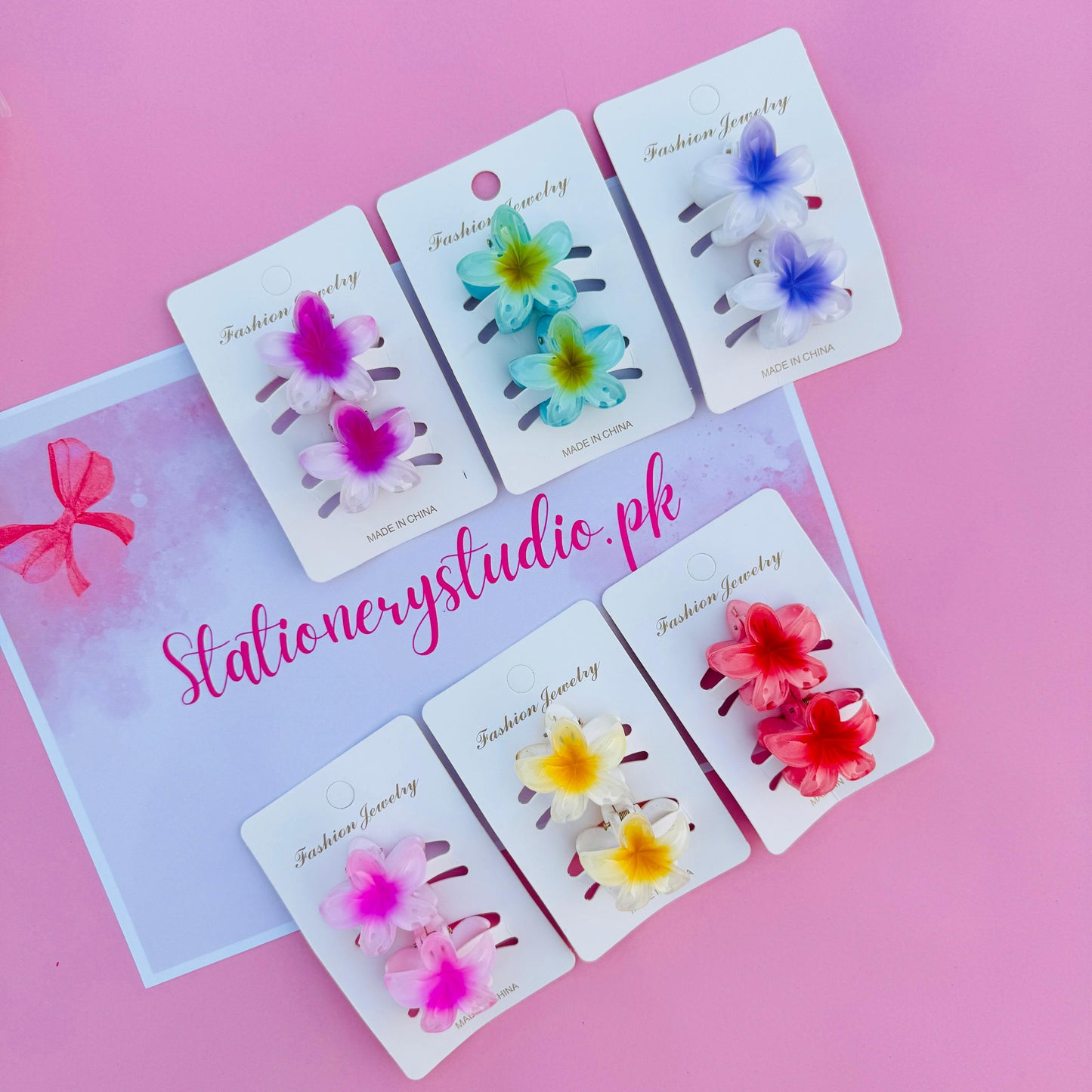 Lotus Claw Clip - Set of 2