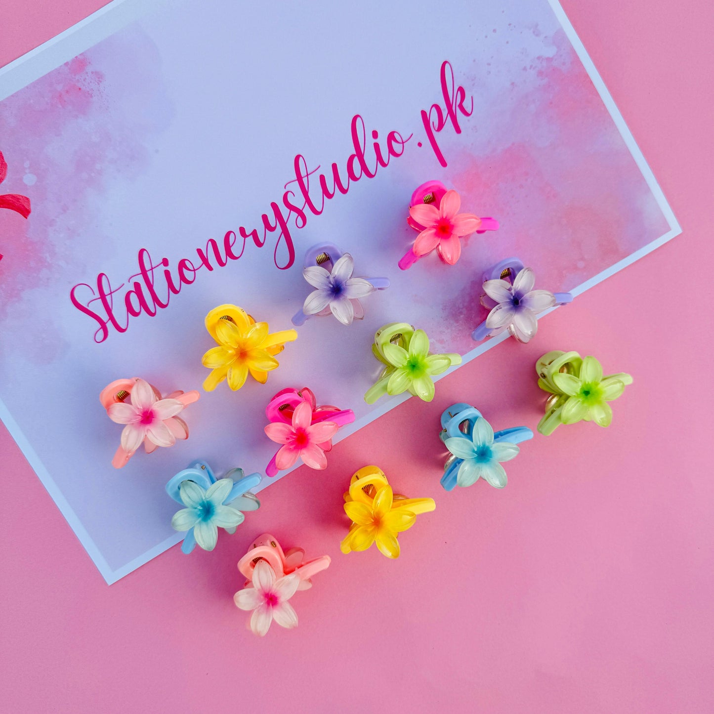 French Lotus - Hair Claw (Set of 2)