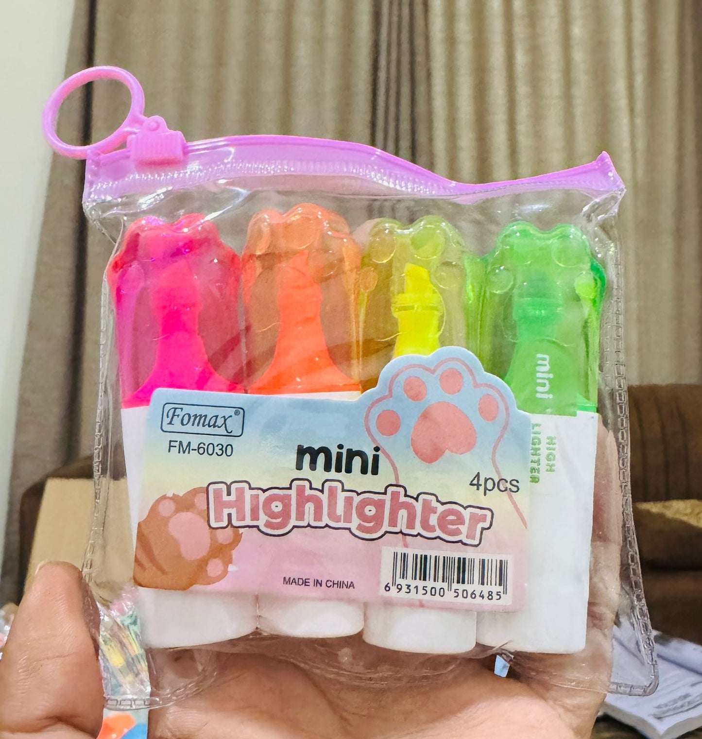 Cat Paw Highlighter - Set of 4