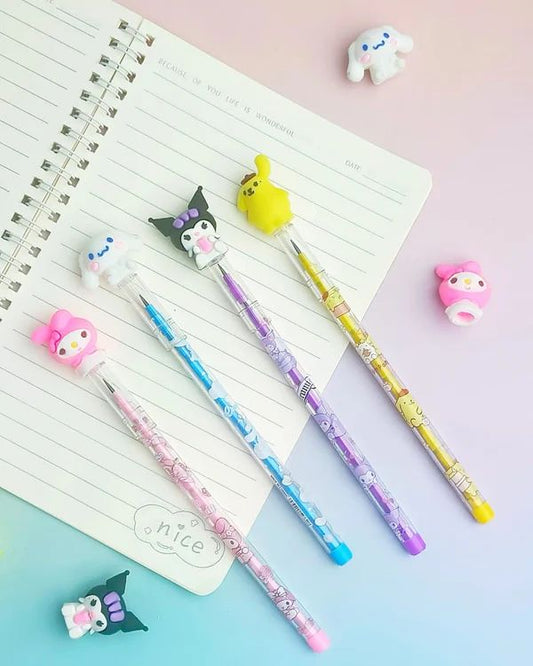 Kuromi Bullet Pencil - Set of 4