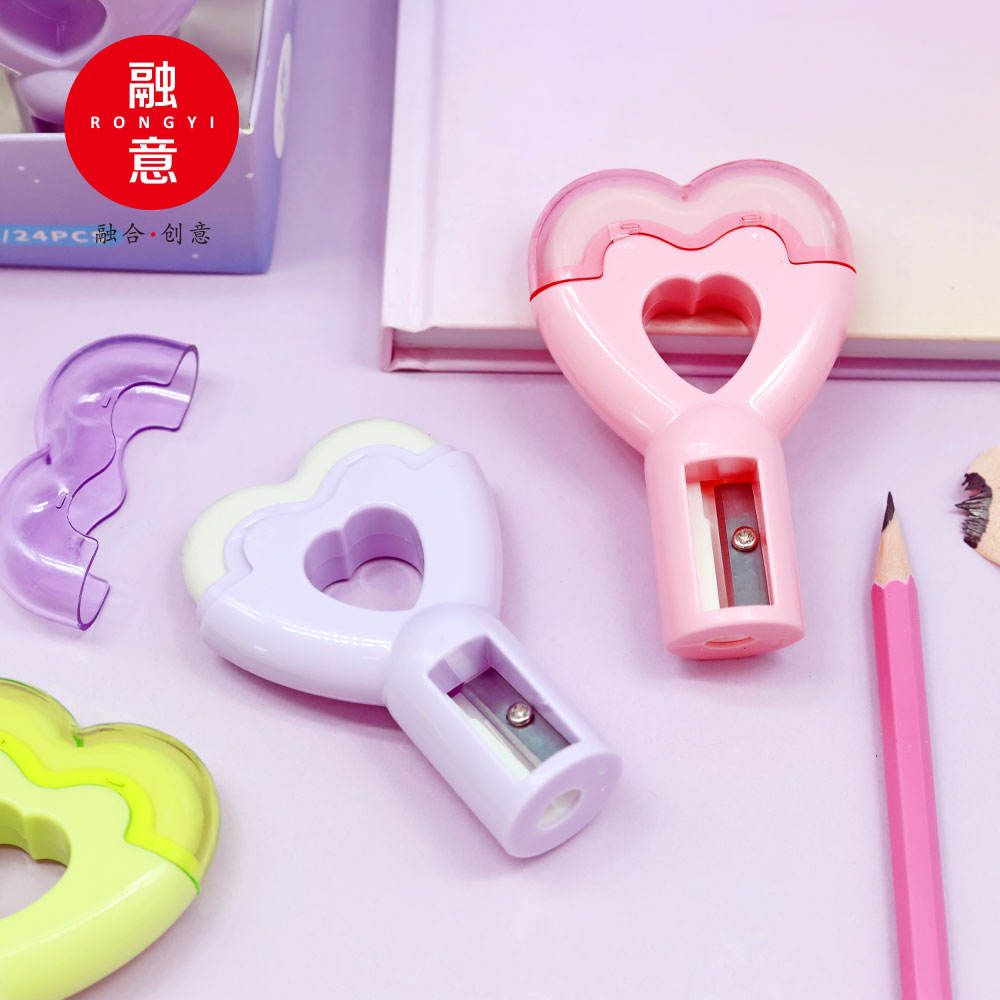 Heart Pop Eraser & Sharpener