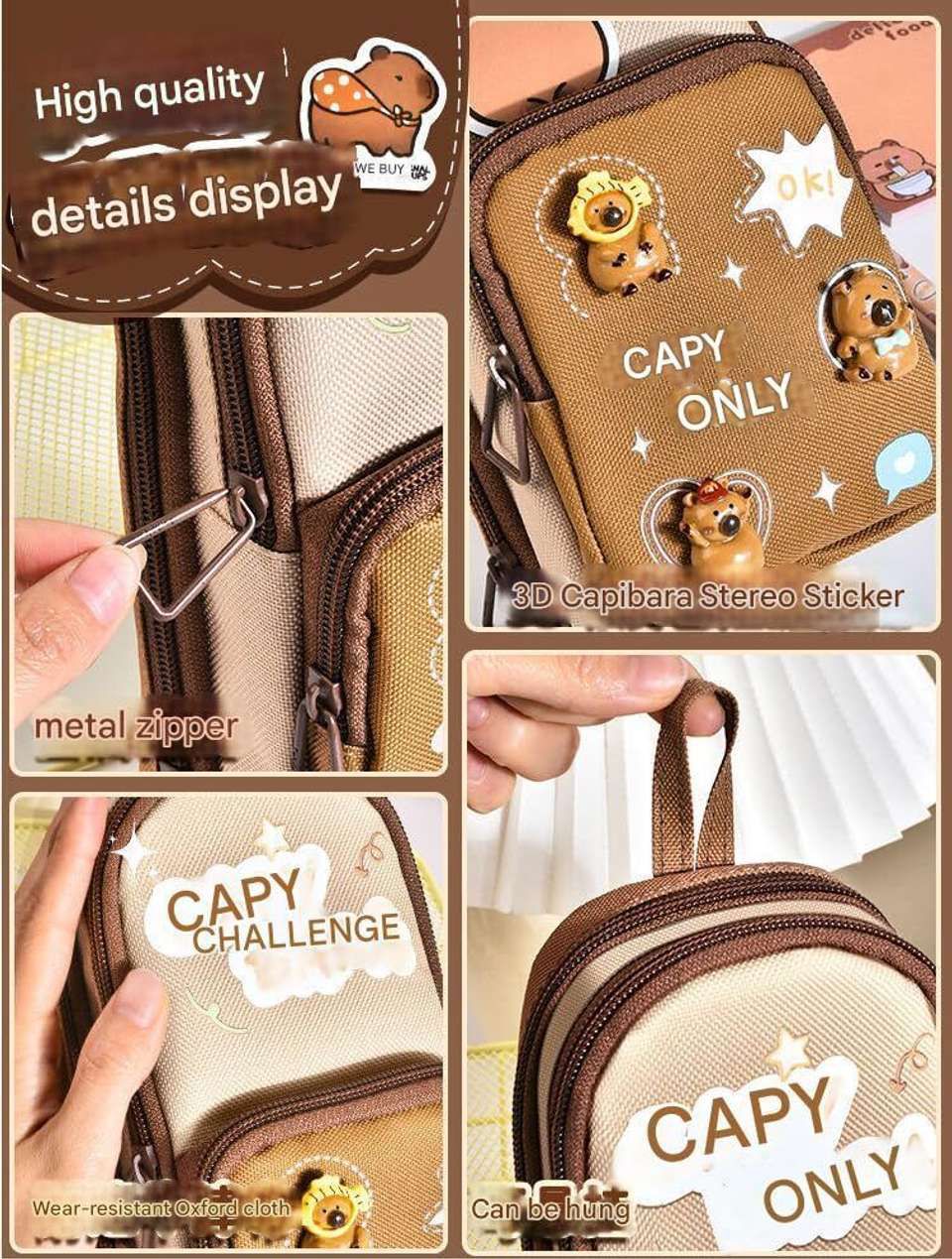 Capy Bara - Pencil Pouch