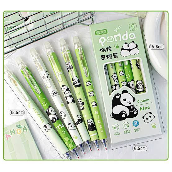Panda Press Gelpen - Set of 6