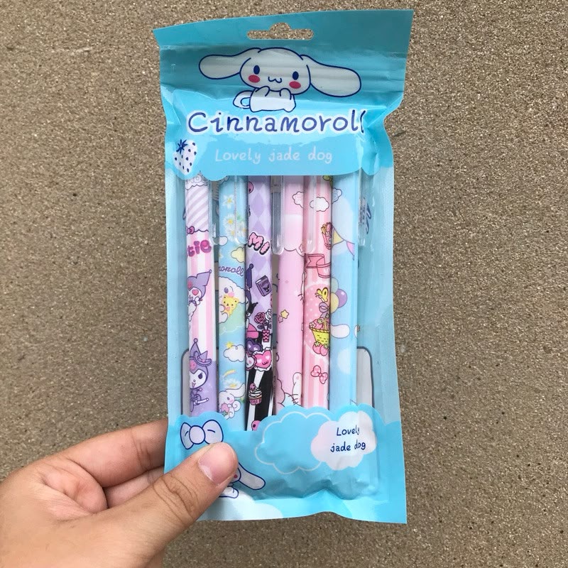 Cinnamoroll Press Gelpen - Set of 6
