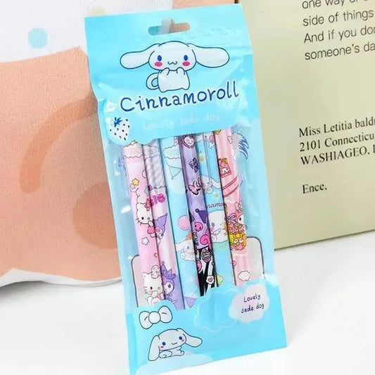 Cinnamoroll Press Gelpen - Set of 6