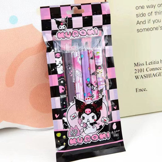 Kuromi Press Gelpen - Set of 6