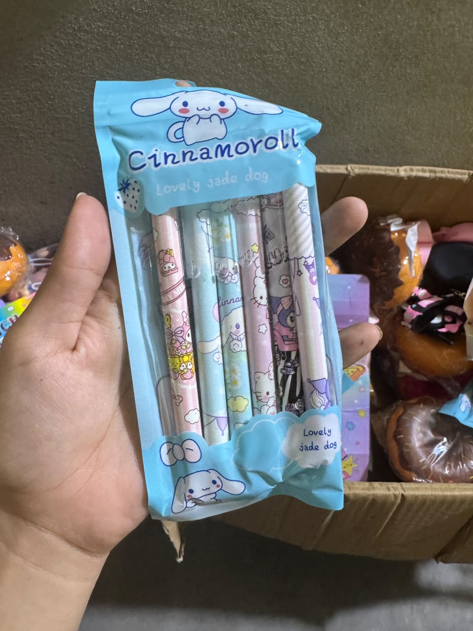 Cinnamoroll Press Gelpen - Set of 6